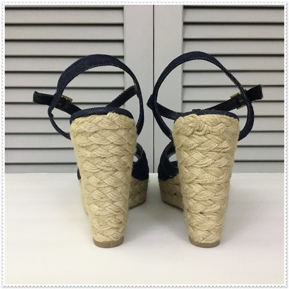 NWOT American Eagle AE Espadrille Wedge Sandal - Picture 7 of 11